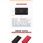 钱包女长款三折皮夹简约时尚真皮女款钱夹薄